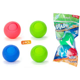 Ballon d'eau Splash réutilisable à fermeture automatique, 2 pcs.