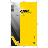 Mack 1017028 - 20 plankdragers met nagel bruin | 5 stuks