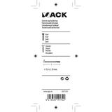 Mack 1017159 - getorste nagel pk verzinkt 135gr 3,0 x 50 mm | 5 stuks
