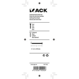 Mack 1017185 - staalnagel bvk staal geblauwd 45 gr 3,4 x 80 mm | 10 stuks