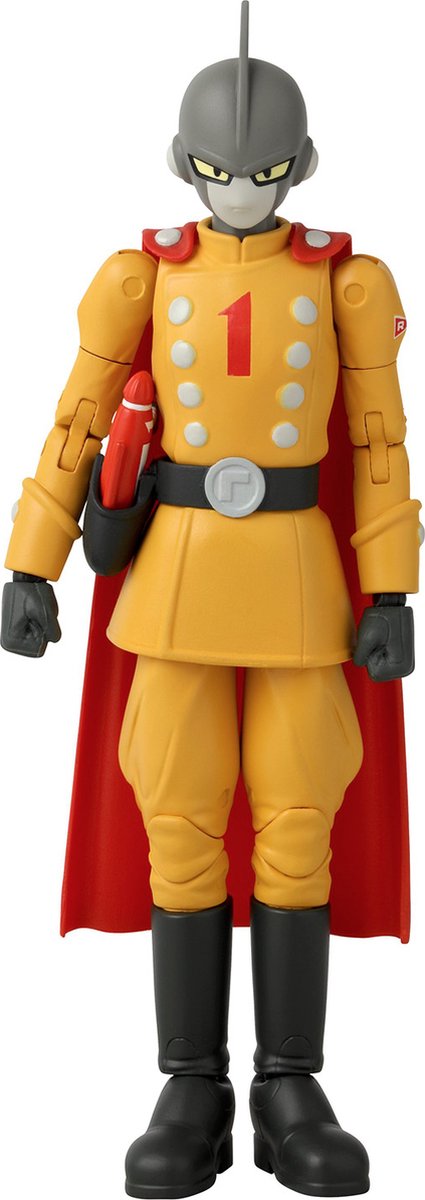 Bandai - dragon ball super super hero - figurine dragon star 17 cm - gamma 1 - dragon ball sous licence officielle - figurine gamma - jouets pour enfants 4+ - 40722