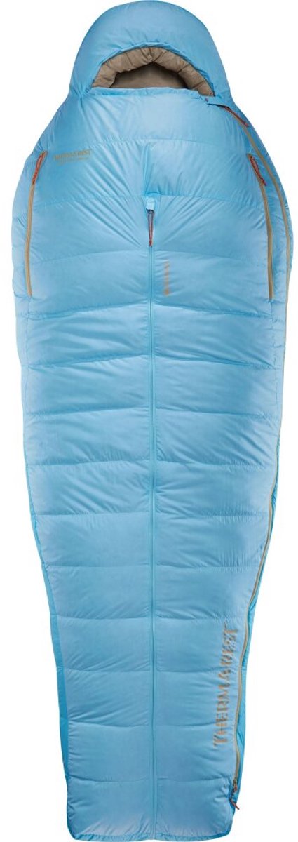 Therm-a-rest - sac de couchage - couchage - camping - extérieur - boost 650 20f -6c régulier - bleu matin