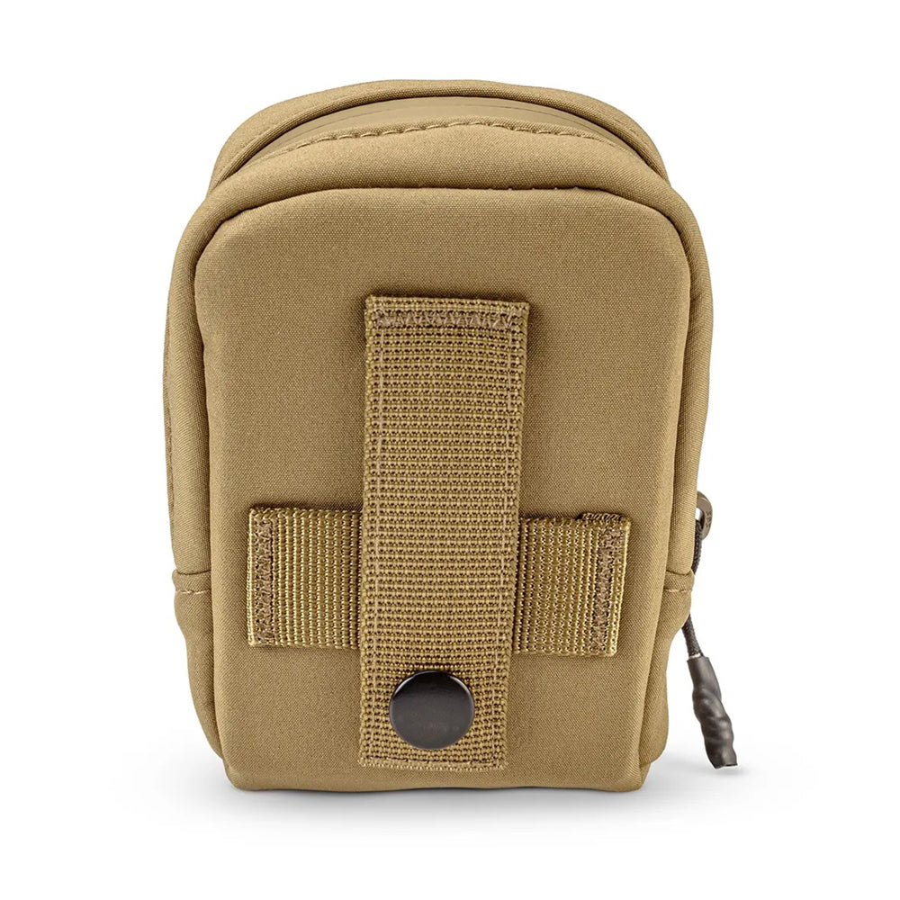 Vortex glasspak pro petite pochette zippée-tan