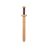 Épée en bois boisée dans une boîte. 52x9x4cm