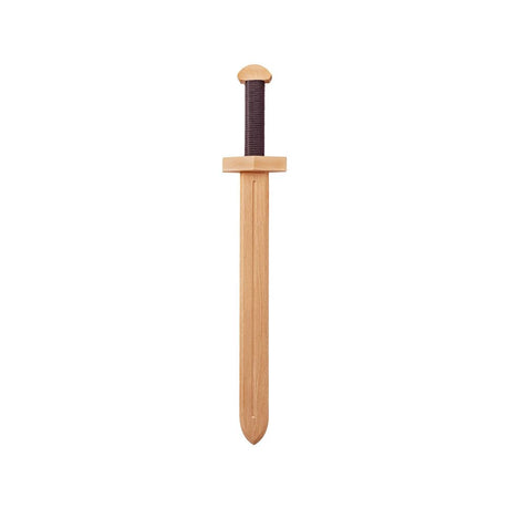Épée en bois boisée dans une boîte. 52x9x4cm