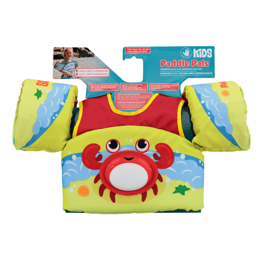 Ventre de natation paddle pal krab, 3-6 ans