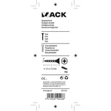 Mack 1017341 - gipsplaatschroef zwart gefosf. 15 st 3,5 x 55 mm | 10 stuks
