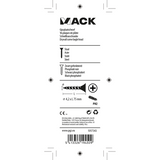 Mack 1017343 - gipsplaatschroef zwart gefosf. 10 st 4,2 x 75 mm | 10 stuks