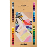 Pastels à l'huile Creativ company, l: 7 cm, épaisseur 11 mm, différentes couleurs, 48 pièces 1 boîte