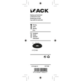 Mack 1017388 - kuipring vr houtschroef mess. vern. 10st 4,5 mm | 10 stuks