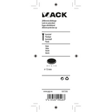 Mack 1017393 - zelfklevend afdekkapje kunst.beuk 96st 13 mm | 10 stuks
