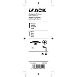 Mack 1017396 - afdekkapje vr pz schr.kunst. bruin 40 st pz 2 | 10 stuks