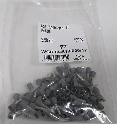 Embout de fil isolé pour virole Dresselhaus 2,5 mm