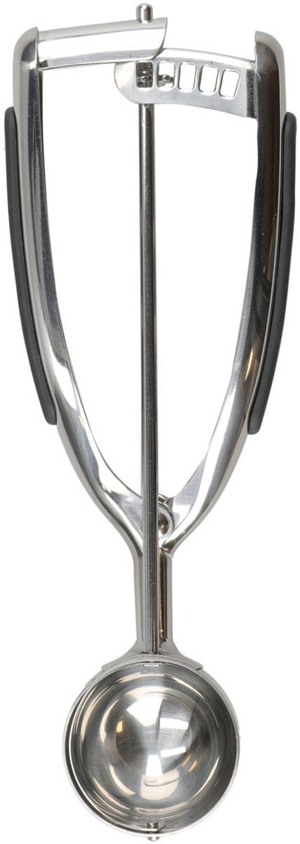 Cuillère à glace Kitchenaid, cuillère à pâte à biscuits, acier inoxydable, argent -