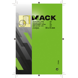 Mack 1047632 - deurstop rubber + schroef grijs 30 x 35 mm 2 st pcs | 6 stuks