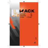 Mack 1047690 - viltpastille zelfklevend wit ø 35 mm 6 st pcs | 12 stuks