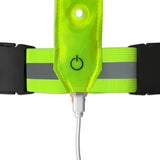 Gilet de sport LED réfléchissant Lynx USB