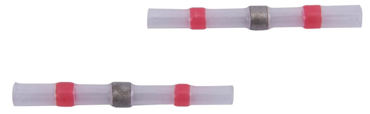 Connecteurs rétractables Dresselhaus connecteur à souder thermorétractable 0,5-1 qmm, rouge