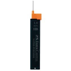 Recharge fine super polymère faber castell 1 mm 12 pièces