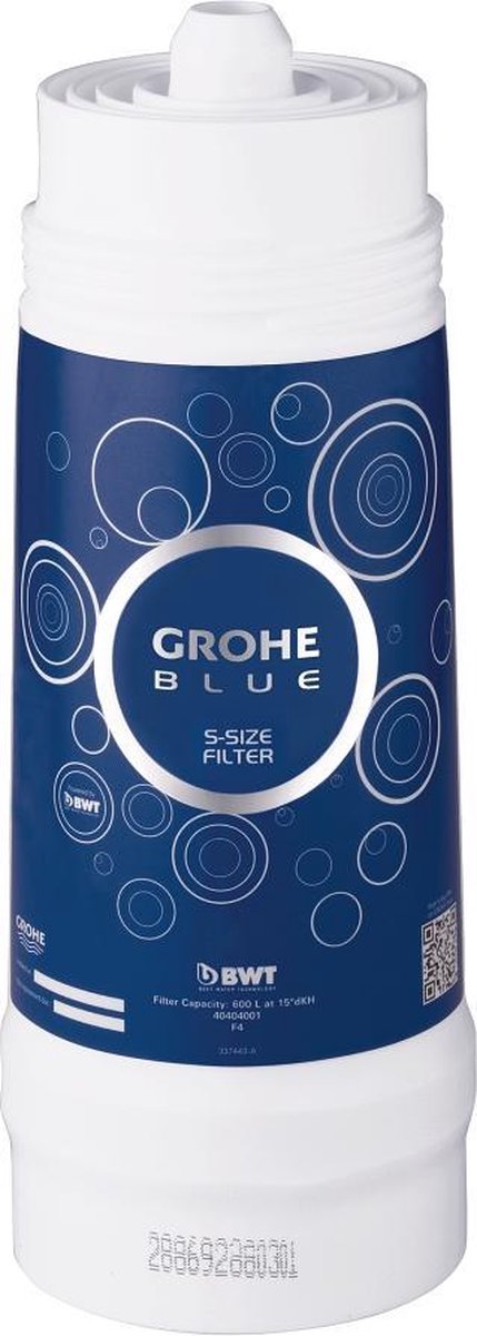 Filtre bleu Grohe - petit - 600l - 40404001