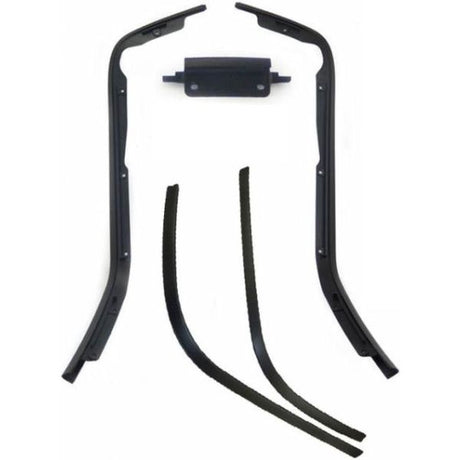 Edge Decorative Strip Set Beenschild et Treeplank Primavera, Sprint 5-Piece Matte Black
