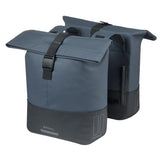 Sacoche de vélo double Basil Cove 28-32l 14 x 29 x 36 cm - bleu noir