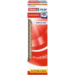Film ruban adhésif Tesa transparent format 19 mm x 10 m 8 rouleaux