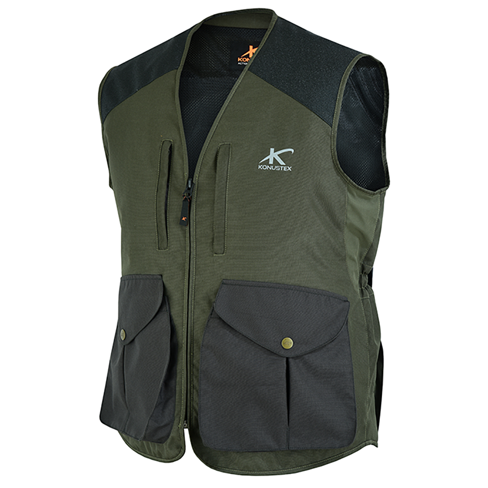 Gilet de chasse Konus vert notable xl