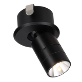 Rapino mini inbouwspot zwart