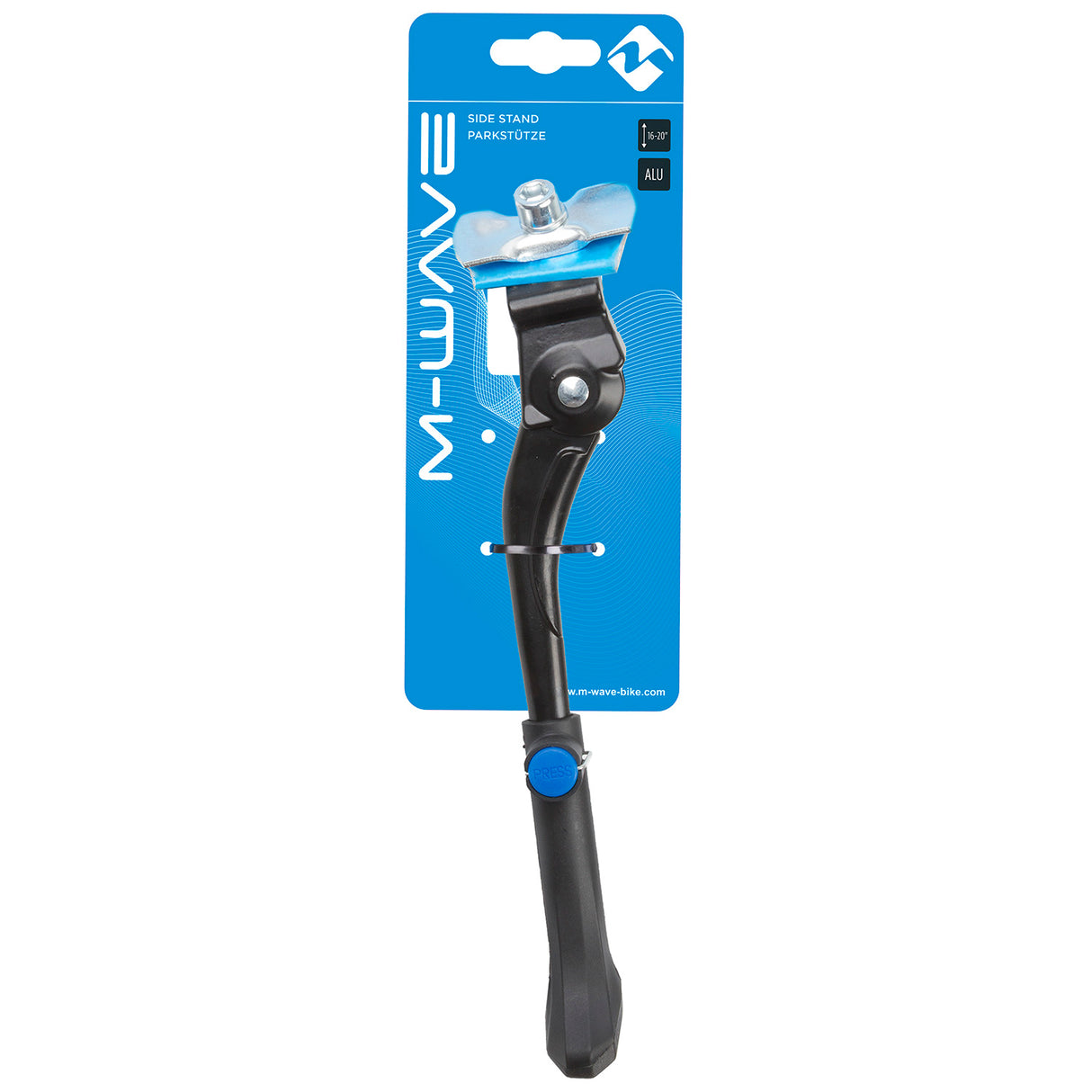 M-Wave Standard 16 20 Alu Black 2nd Montage Réglable sur la carte