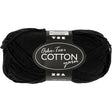Fil de coton Creativ company, noir, 50gr, 170m
