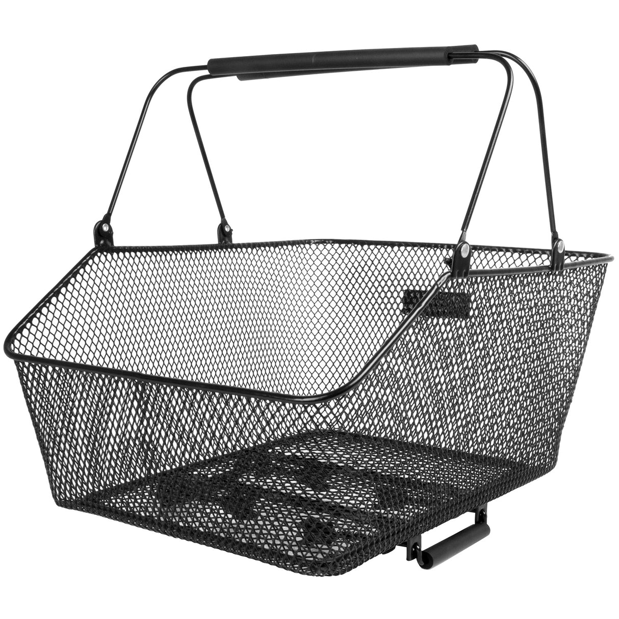 Porte-bagages panier à vélo amovible M-wave noir