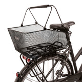 Porte-bagages panier à vélo amovible M-wave noir