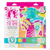 Tulipe tie-dye en une étape tulipe • kit de teinture super rapide 4 couleurs punch aux fruits