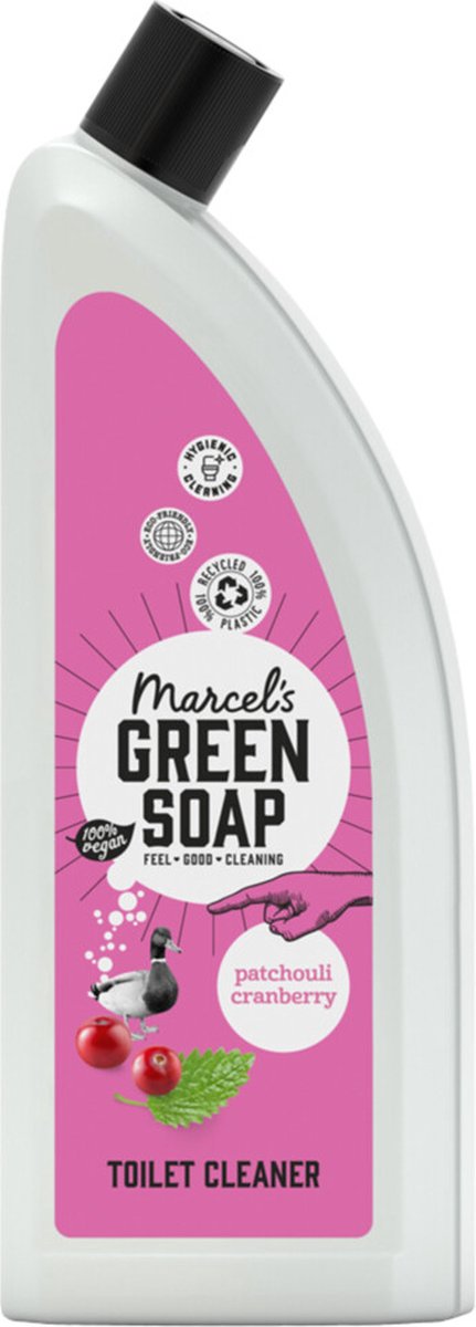 Nettoyer de toilettes à savon vert Marcel - Patchouli et Cranberry