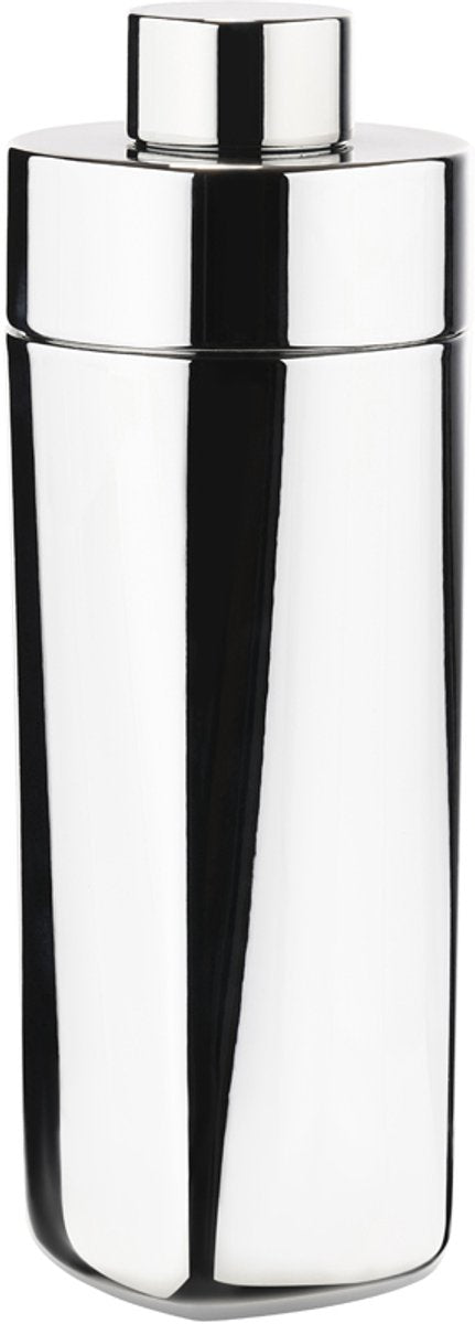 La zone du Danemark fait vibrer le toboggan shaker. 7 x 23 cm 400 ml en acier poli