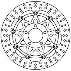 TRW -Disque de frein Lucas MSW218 rotor MSW218 flottant