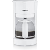 Cafetière Severin 10 tasses 900w blanche