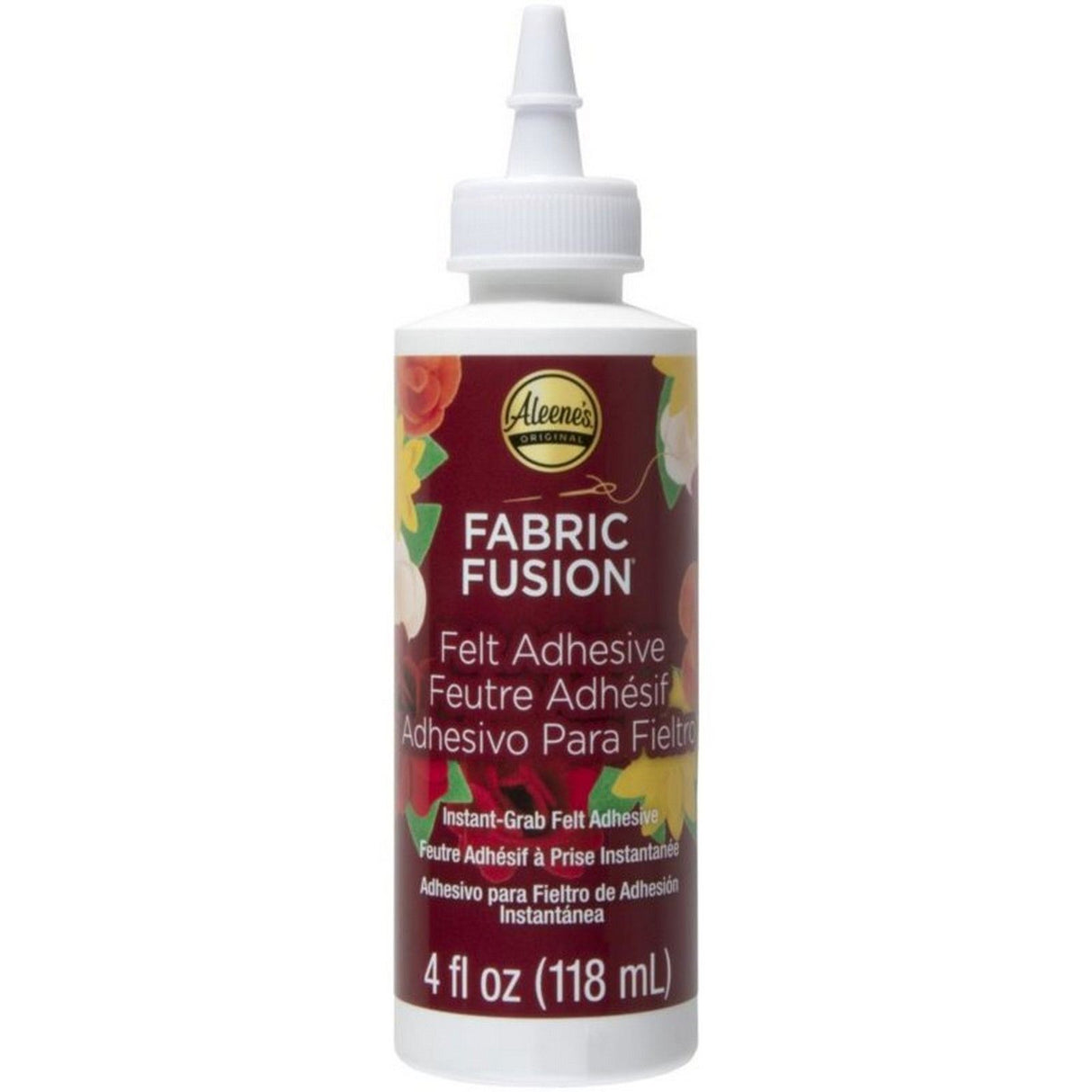 Aleene's • colle textile en feutre de fusion de tissus flacon 118 ml