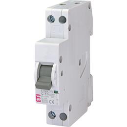 Eti installation automatique c10 6ka 1p+n
