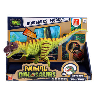 Dino avec lumière et son 2 assortis | 2 pièces