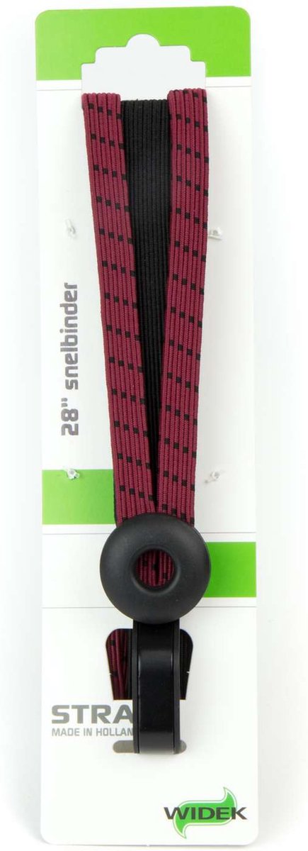 Widek b.v. Widek triobinder oeil avec crochet 24+2x12mm noir bordeaux