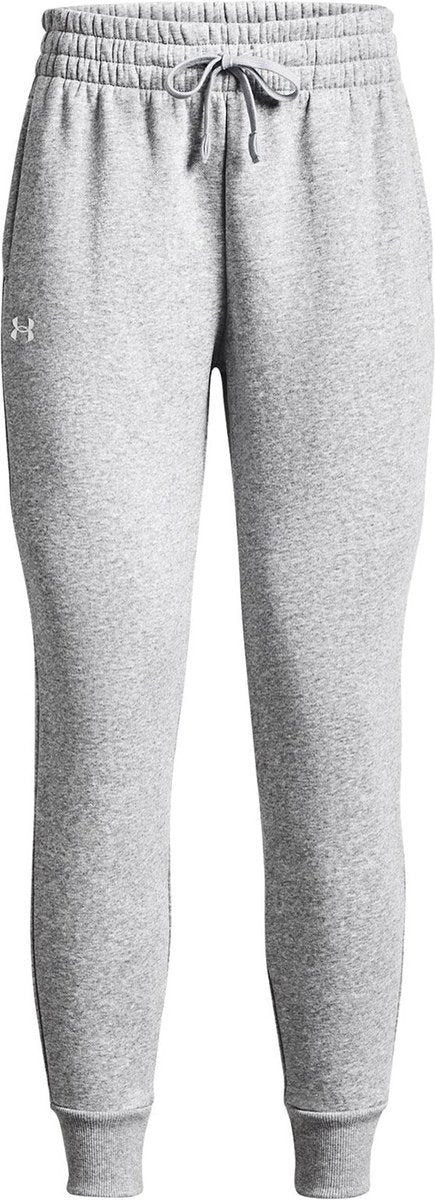 Under Armour UA Rival Fleece Jogger Pantalon de sport femme - gris - blanc
