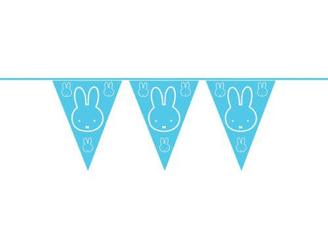 Ligne drapeau Haza Miffy bleu, 10 mètres.