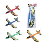 Toi-toys toitoys avion en mousse 36cm + autocollants