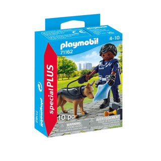 Playmobil 71162 policier avec chien renifleur | 2 pièces