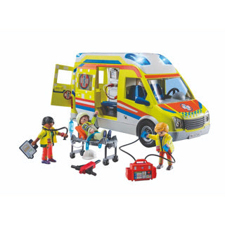 Playmobil City Life Ambulance avec la lumière et le son 71202