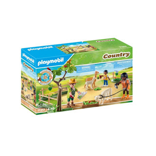 Playmobil country 71251 promenade en alpaga