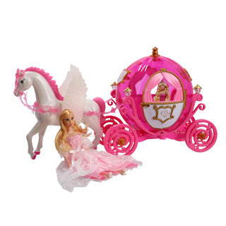 Calèche princesse sans marque avec lumière