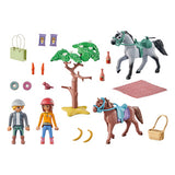 Melia Playmobil 71470 Starter Packs Horse Riding à la plage